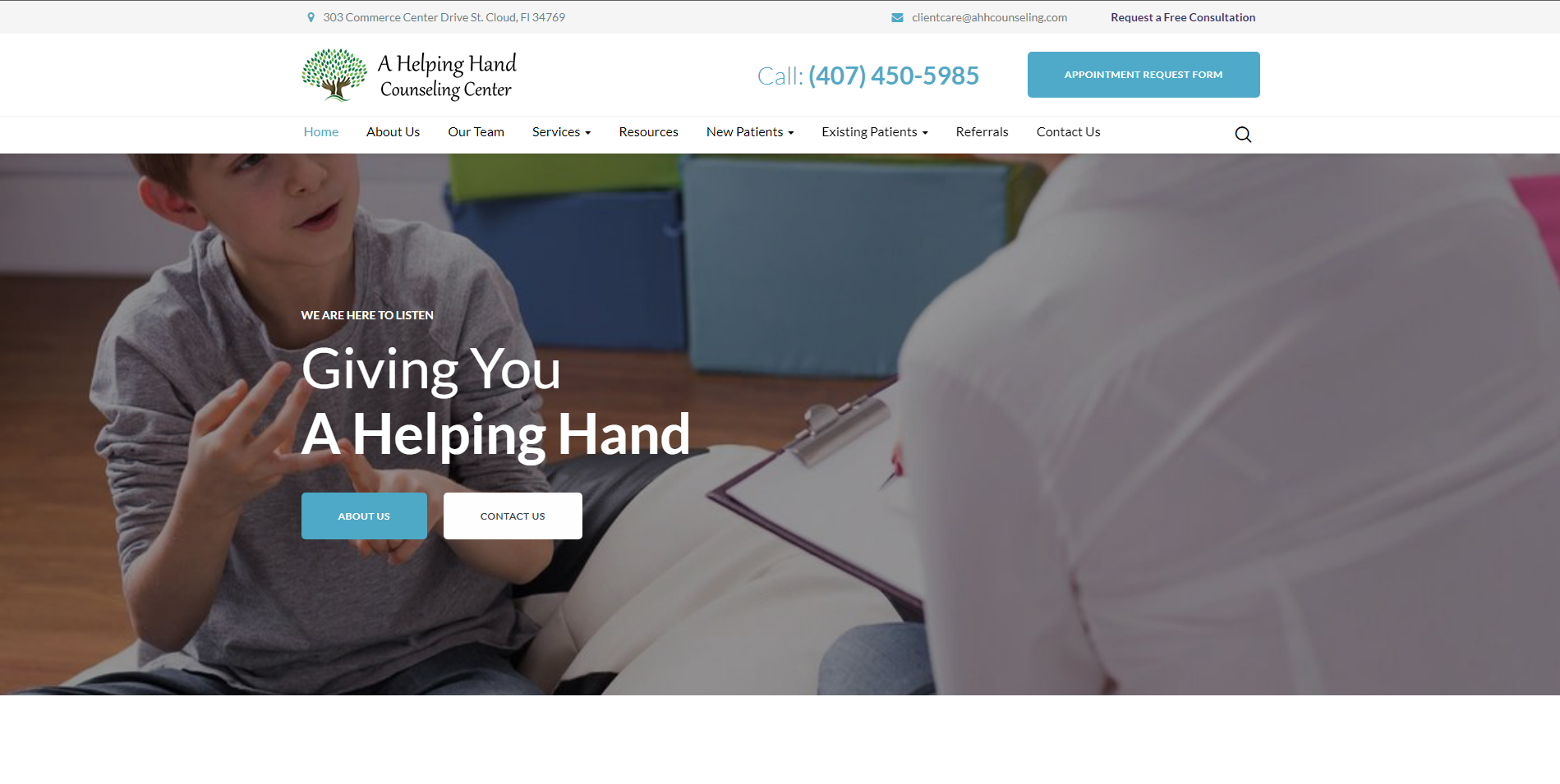 A Helping Hand Counseling Center